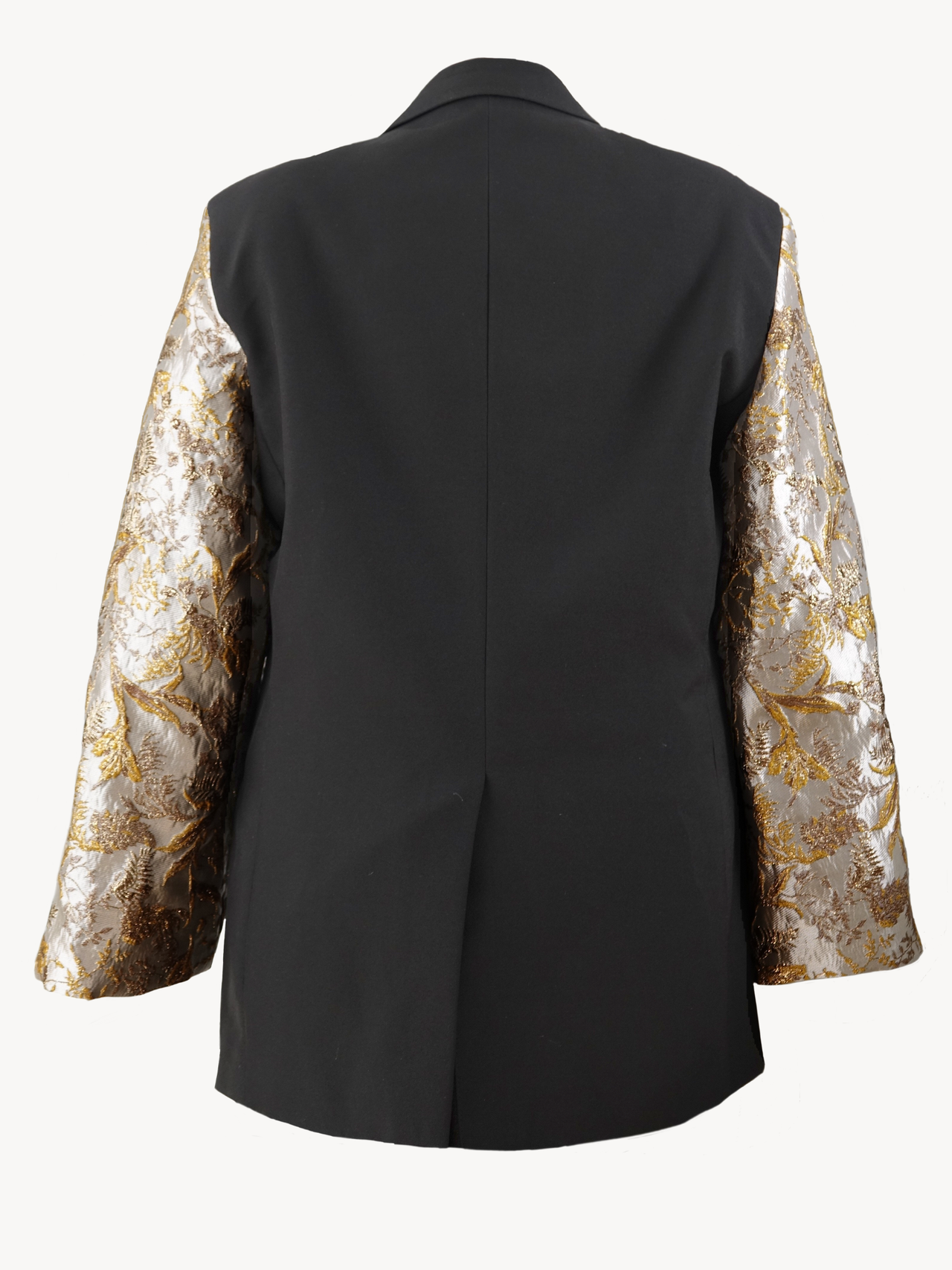 Kinshi Jacquard Blazer - Zwart