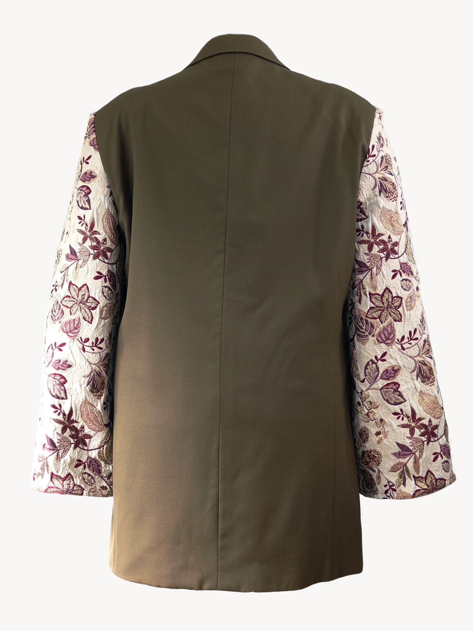 Momiji Jacquard Blazer - Bruin