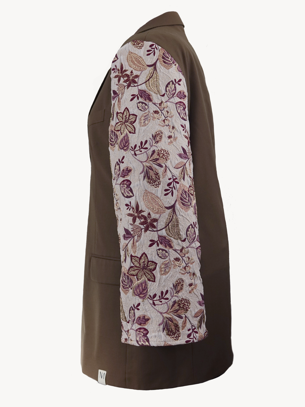 Momiji Jacquard Blazer - Bruin