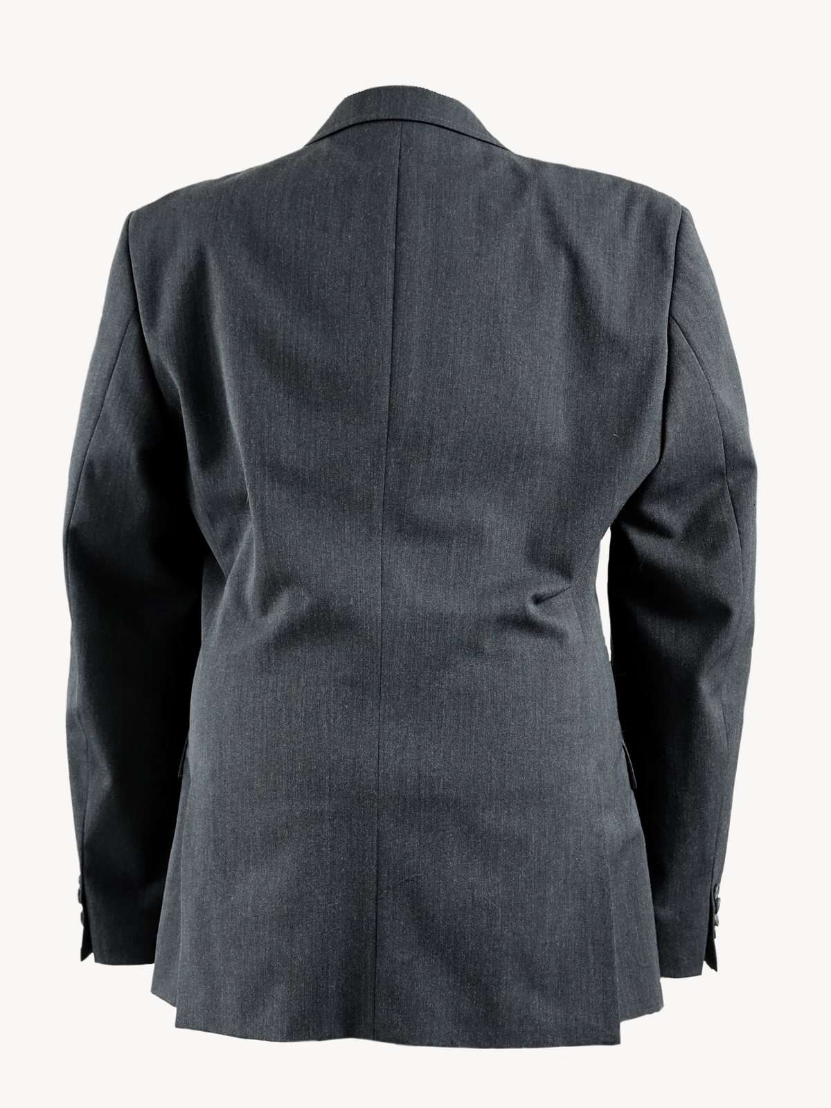 Blazer Nuido - donkergrijs met geborduurd Sashiko details
