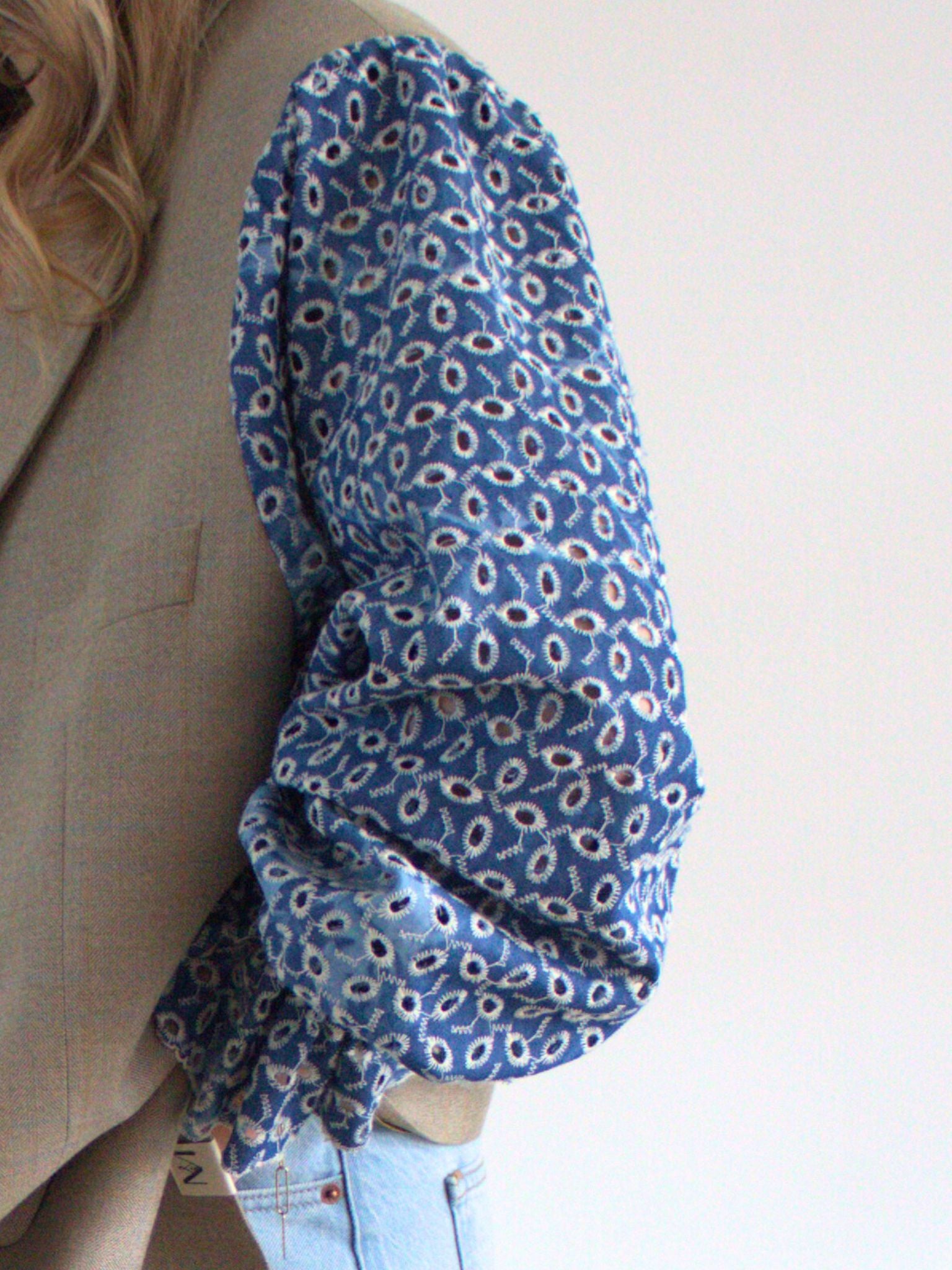 Blazer Aiiro - Blue embroidery