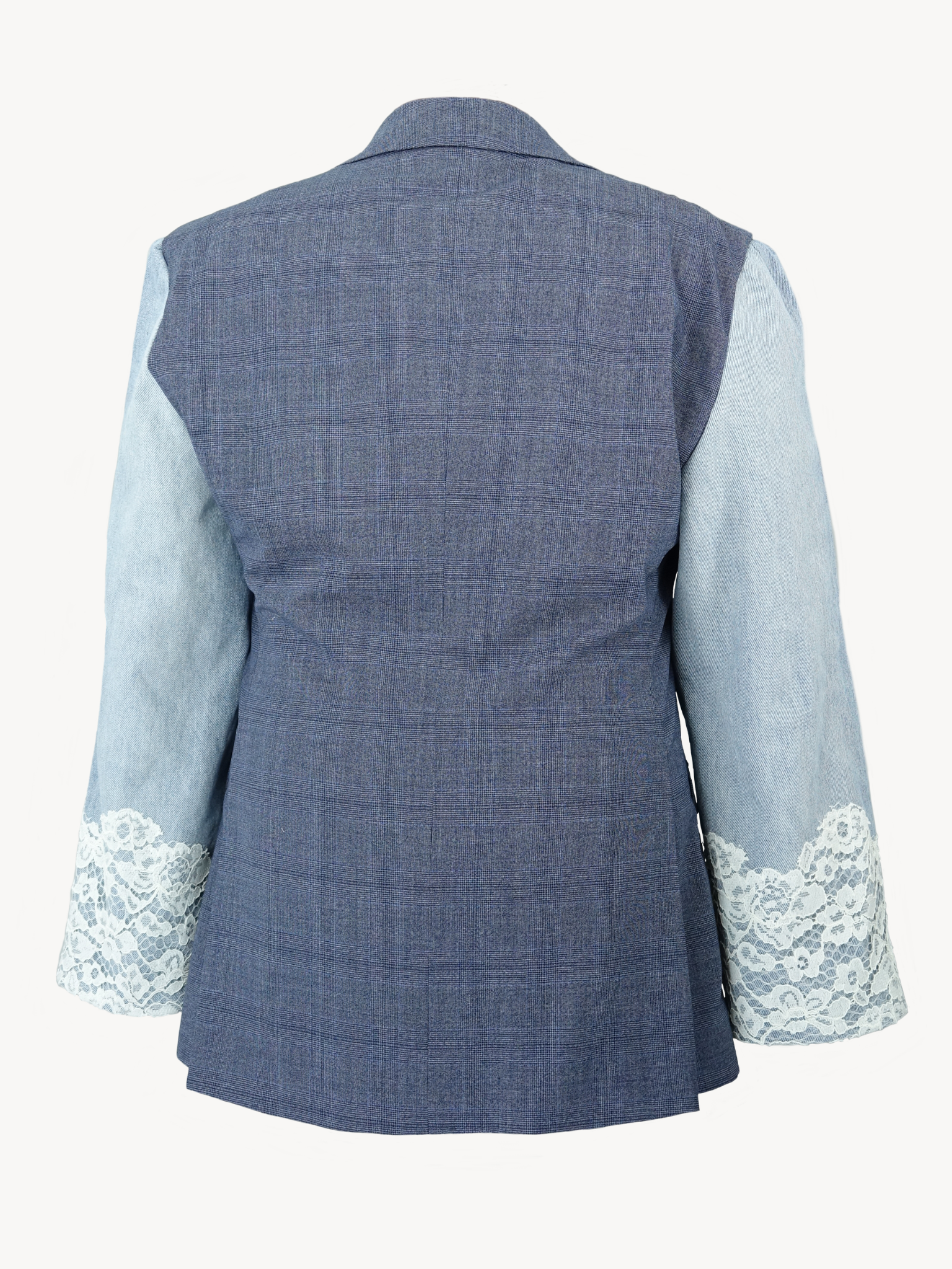 Jiinzu Lace Blazer - Denim