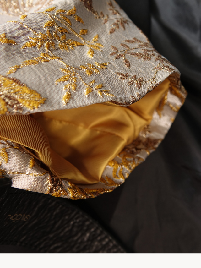 Kinshi Jacquard Blazer - Zwart