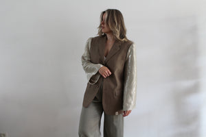 Seji Blazer - Mocca Bruin