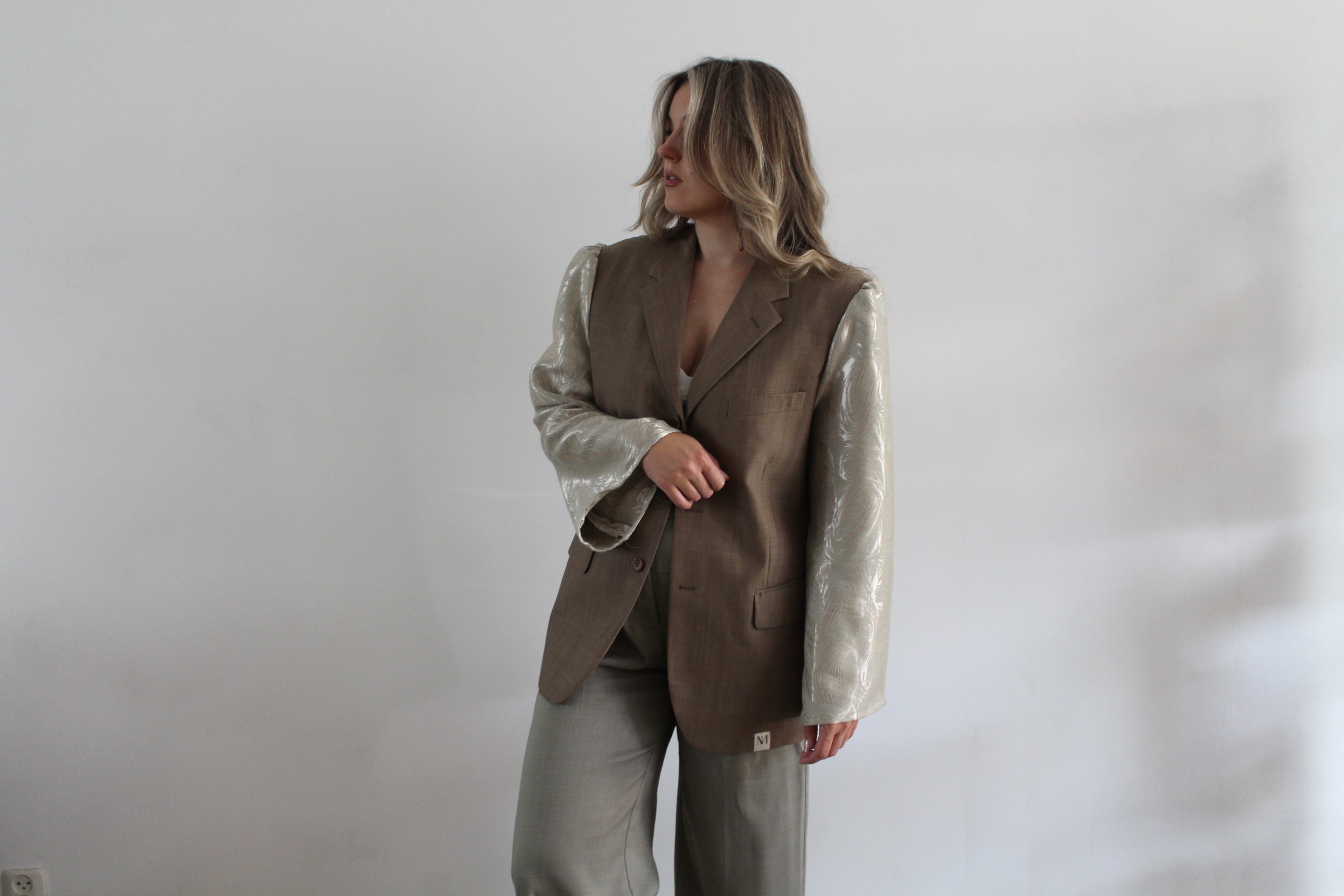 Seji Blazer - Mocca Bruin