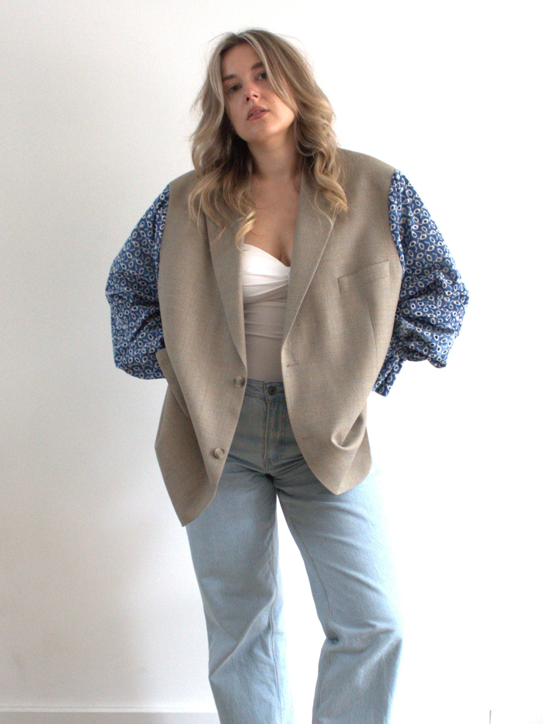 Blazer Aiiro - Blue embroidery