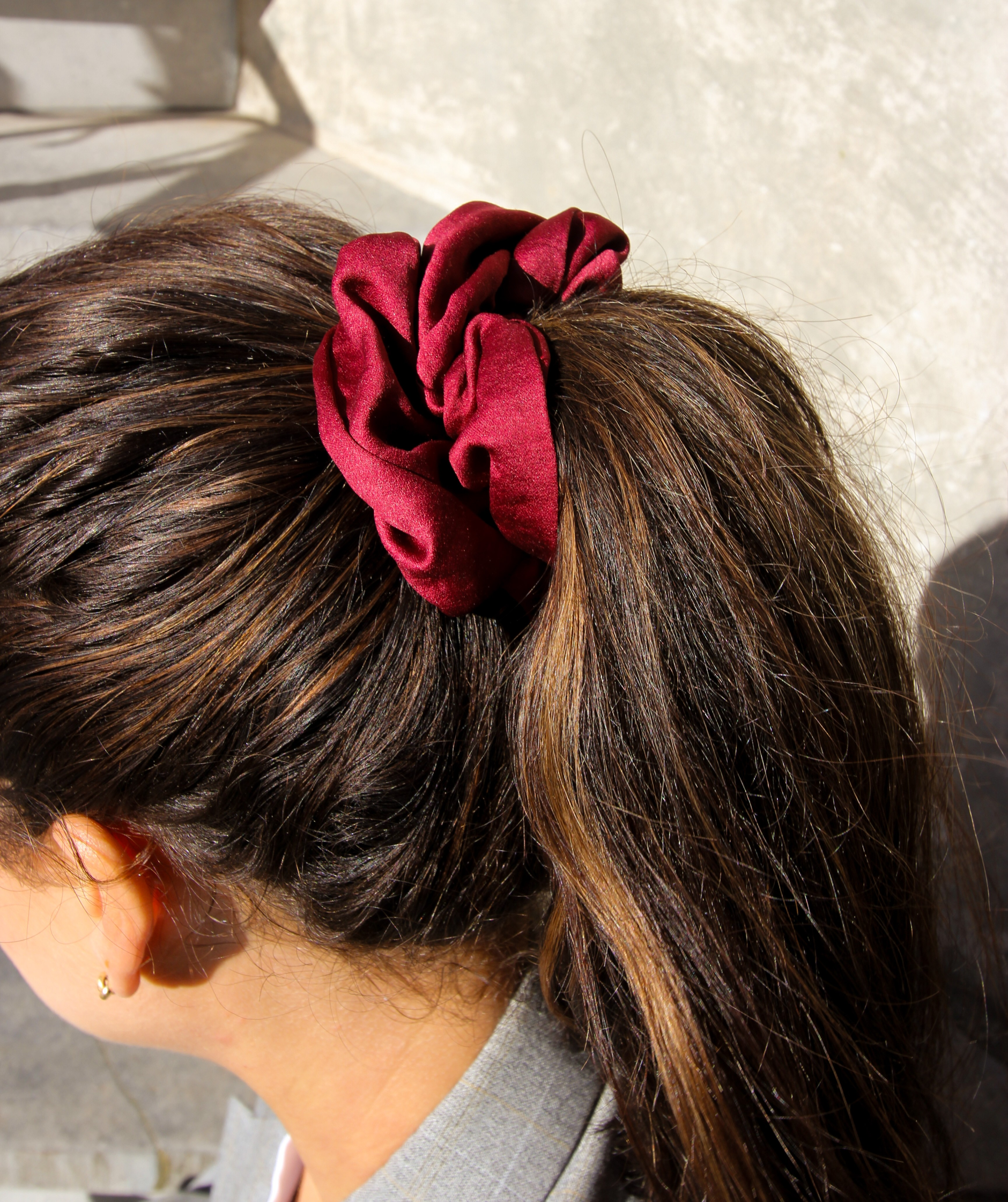 Scrunchie - Bordeaux