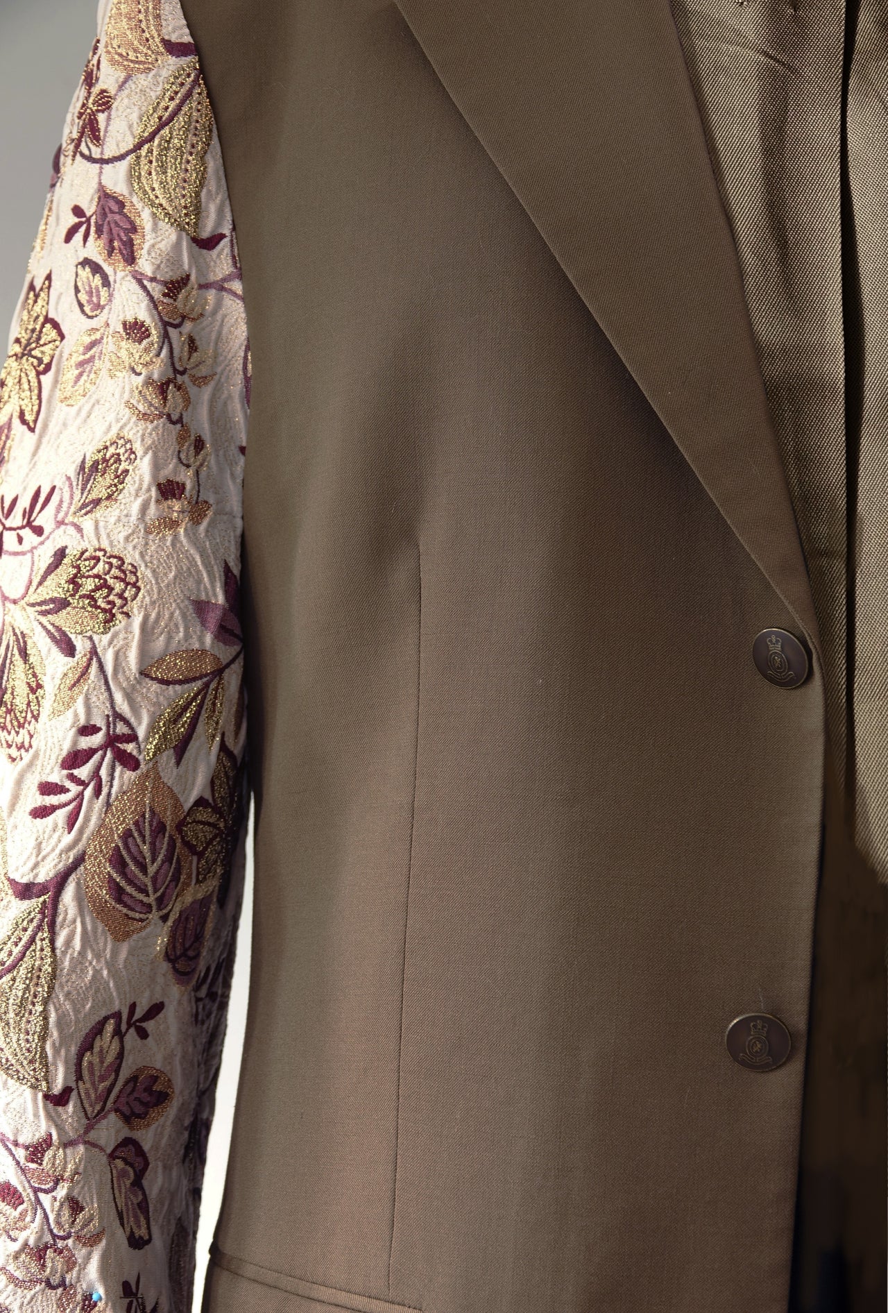 Momiji Jacquard Blazer - Bruin