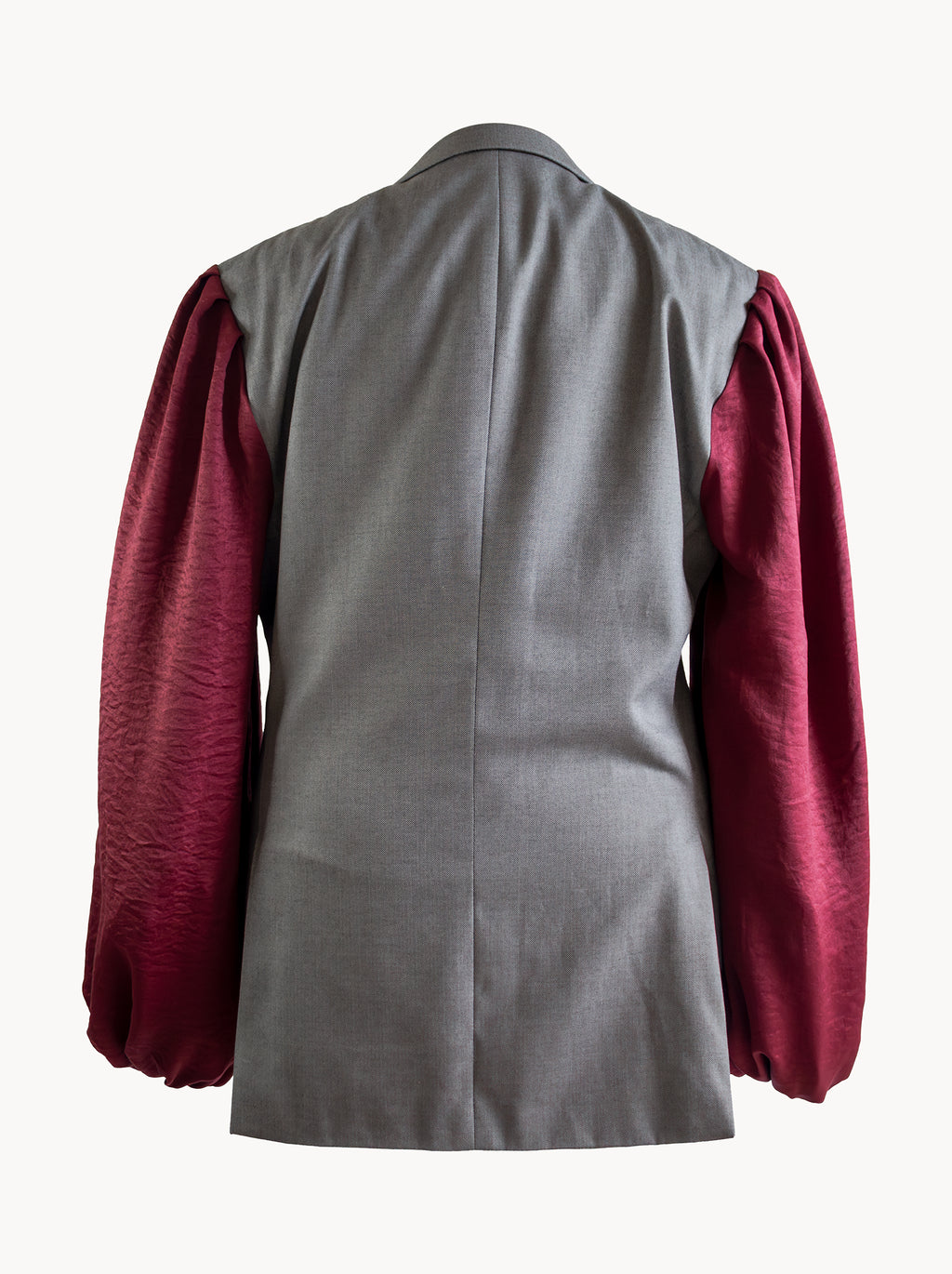 Blazer Pofu - Burgundy