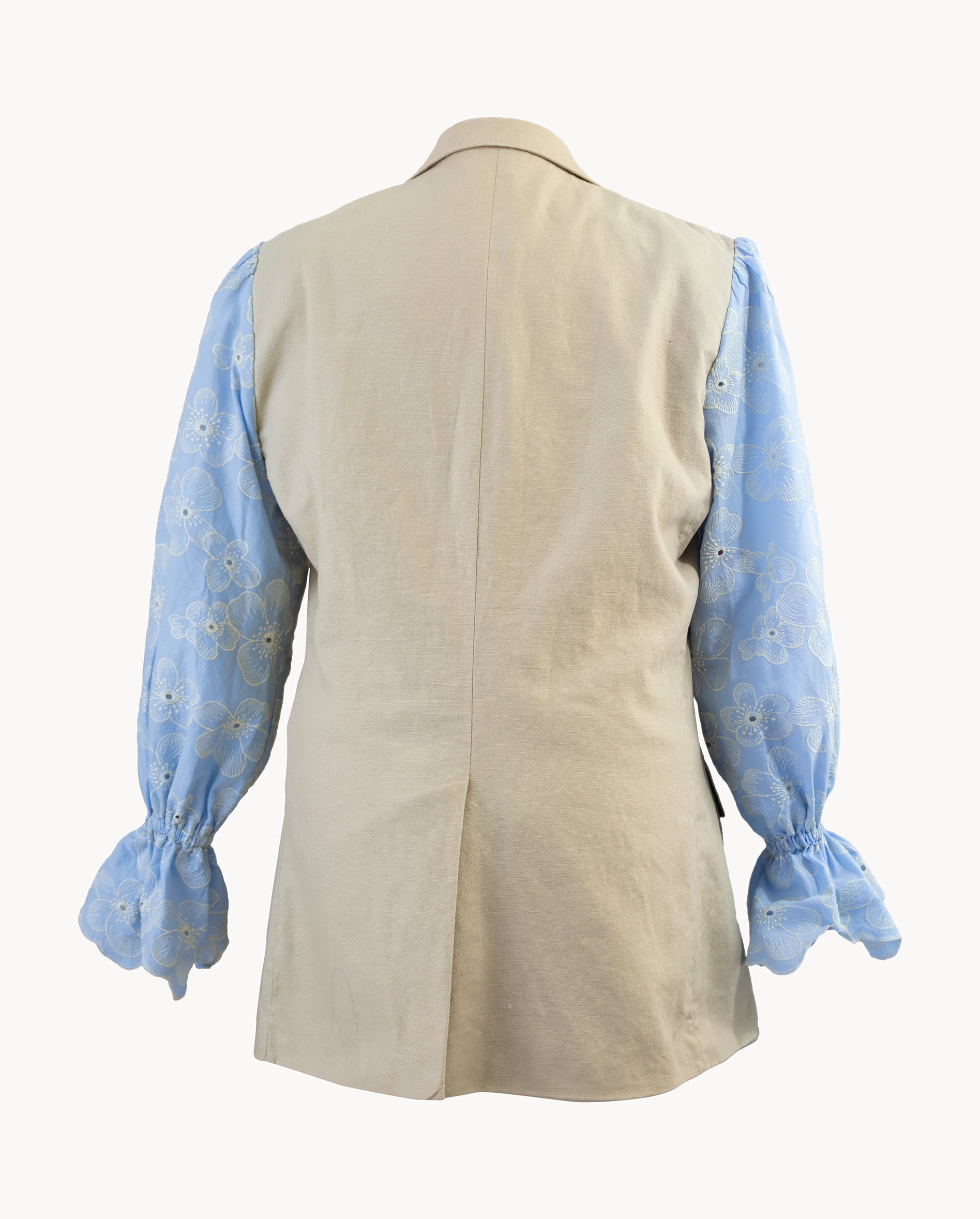 Sakura  Blazer with Unique Floral Sleeves